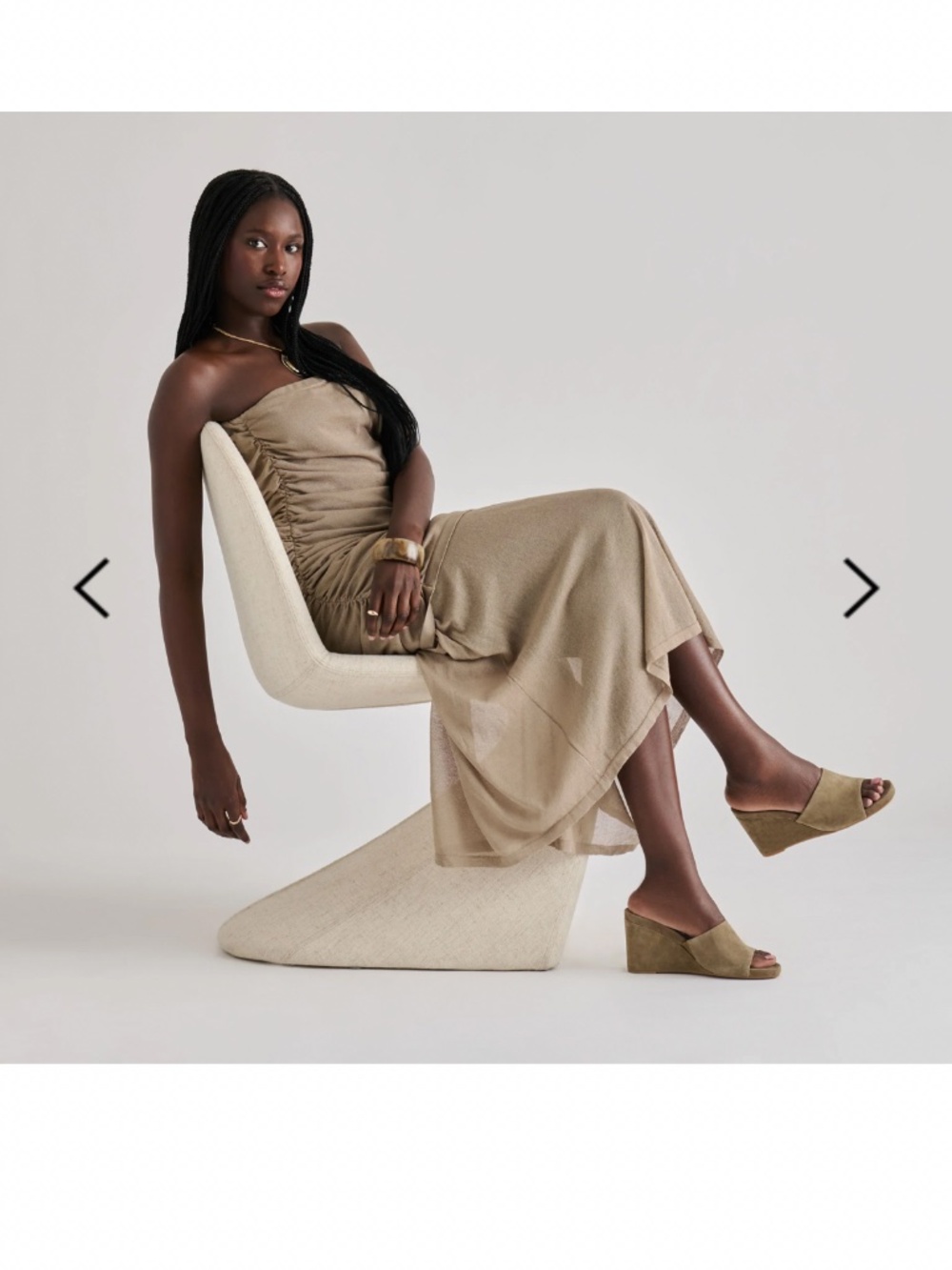 Dolce Vita Holta Wedges Olive Suede 6.5 NEVER WORN! No box. - Picture 3 of 16